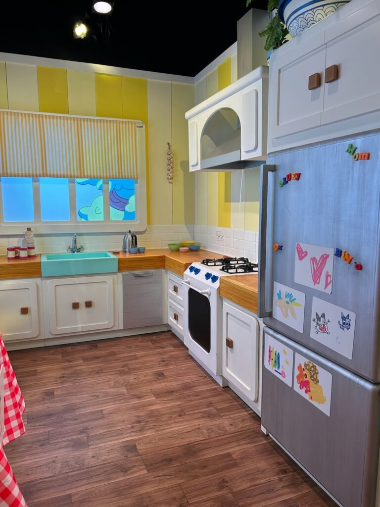 Bluey kitchen