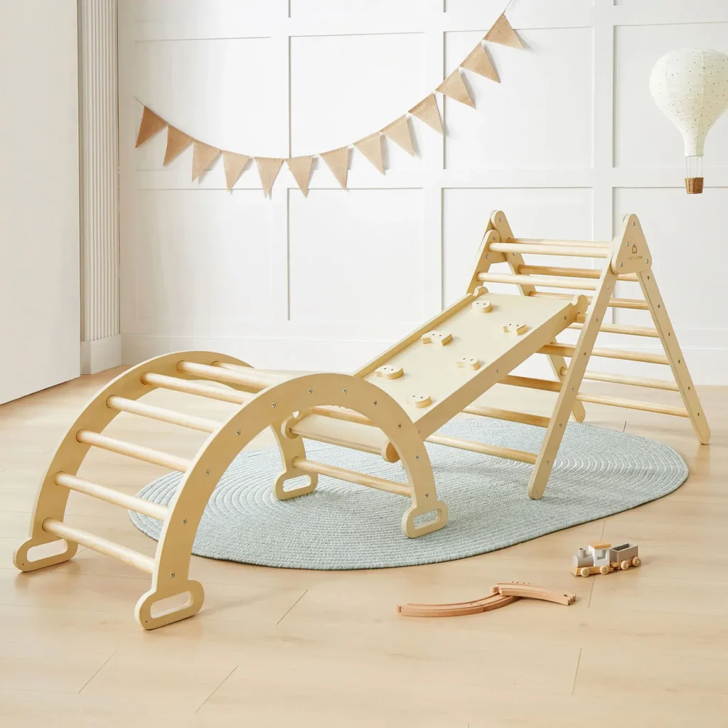 tiny land pikler triangle 7 in 1 montessori climbing set tiny land pikler triangle 7 in 1 montessori climbing set